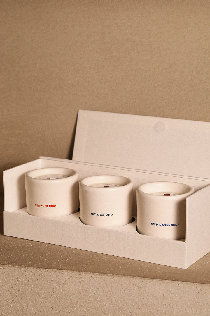 Trio de Velas Origins Collection