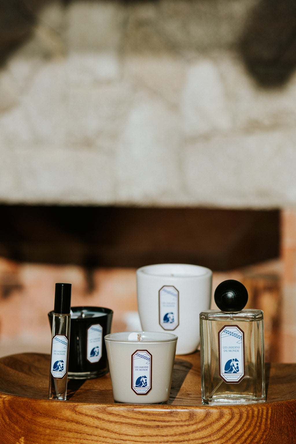 LES JARDINS DU MONDE Vela perfumada