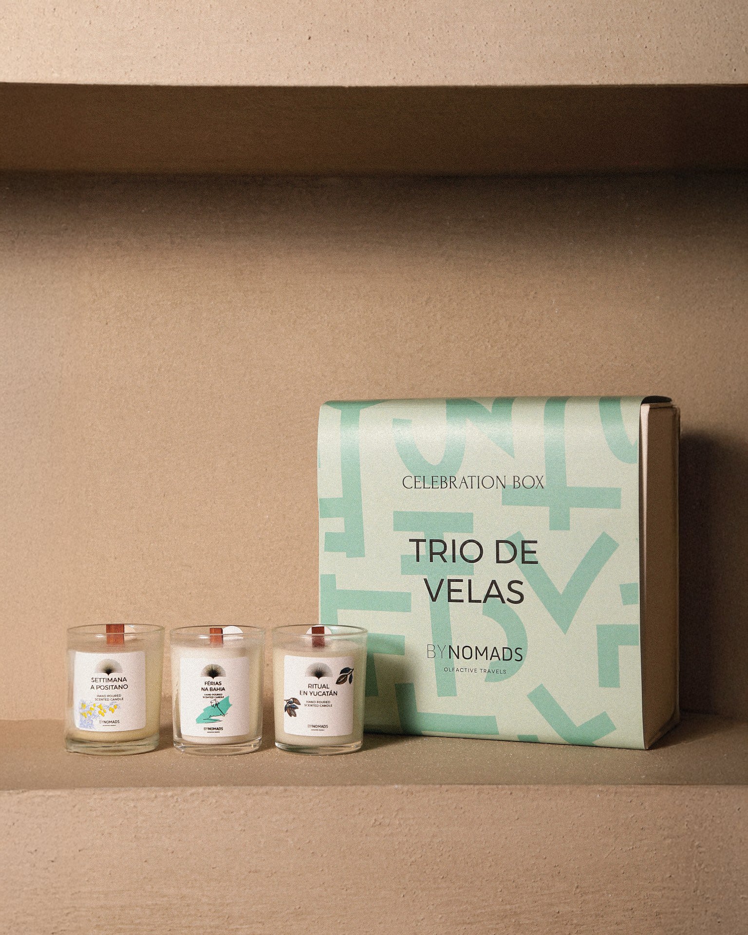 Trio de Velas Celebration Box