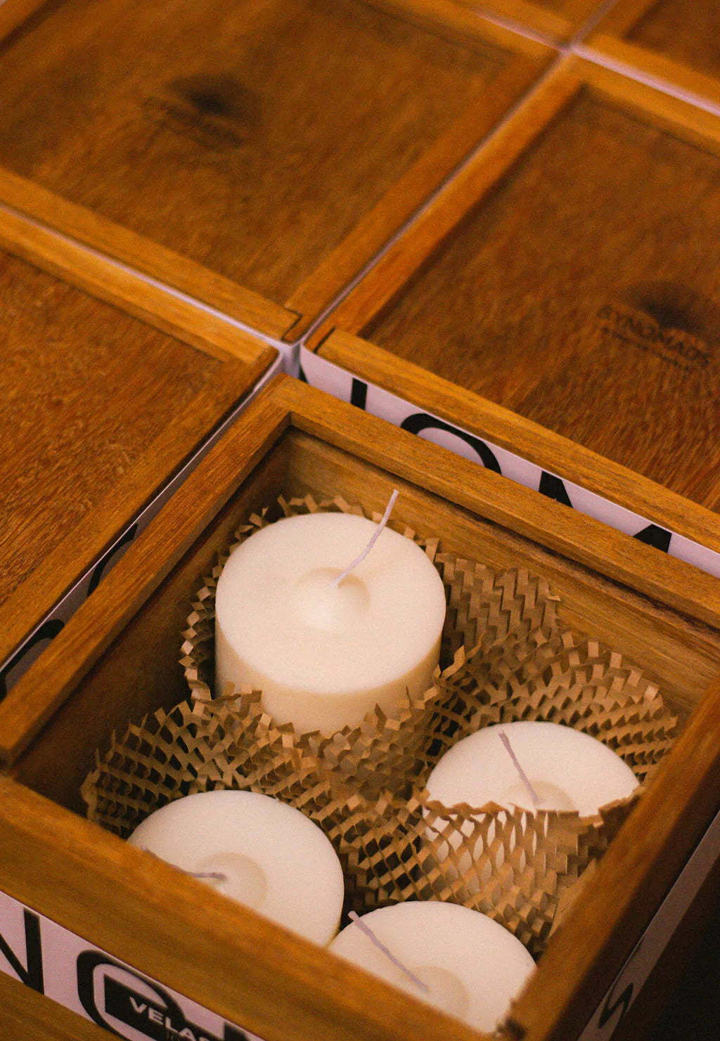 Velas Pilar Box